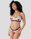 【SALE 50%OFF】MODAL - CHERRY SKULLZ<br>THONG