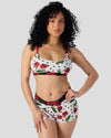 【SALE 50%OFF】<br>MODAL - CHERRY SKULLZ<br>BRALETTE