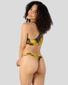 【SALE 50%OFF】PLAYBOY - SILK GOLD<br>THONG