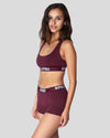 【SALE 50%OFF】<br>SOLIDS - BERRY<br>SPORTS BRA