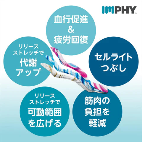 IMRHY インフィ リリーススティック PC 筋膜リリース 美品 ブルー メディアでも多数紹介！】リリーススティックPC – club IMPHY