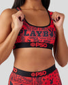 PLAYBOY - PAISELY<br>SPORTS BRA