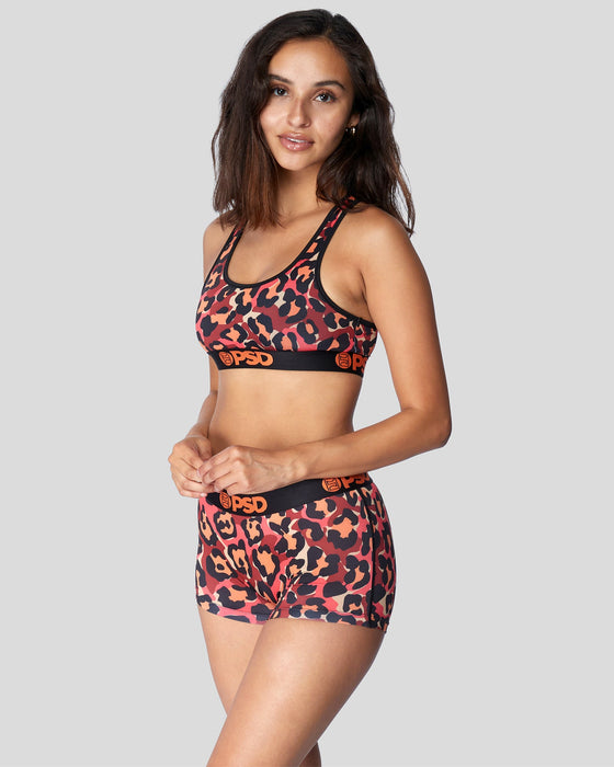 【SALE 10%OFF】<br>SOMMER RAY - CHEETAH RUSH<br>SPORTS BRA