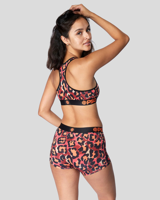 【SALE 10%OFF】<br>SOMMER RAY - CHEETAH RUSH<br>SPORTS BRA