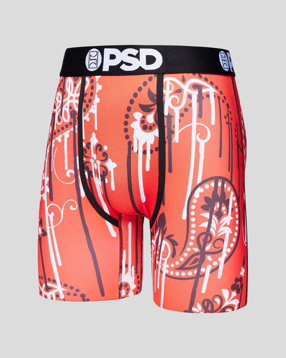 DRIPPIN PAISLEY RED<br>STANDARD LENGTH