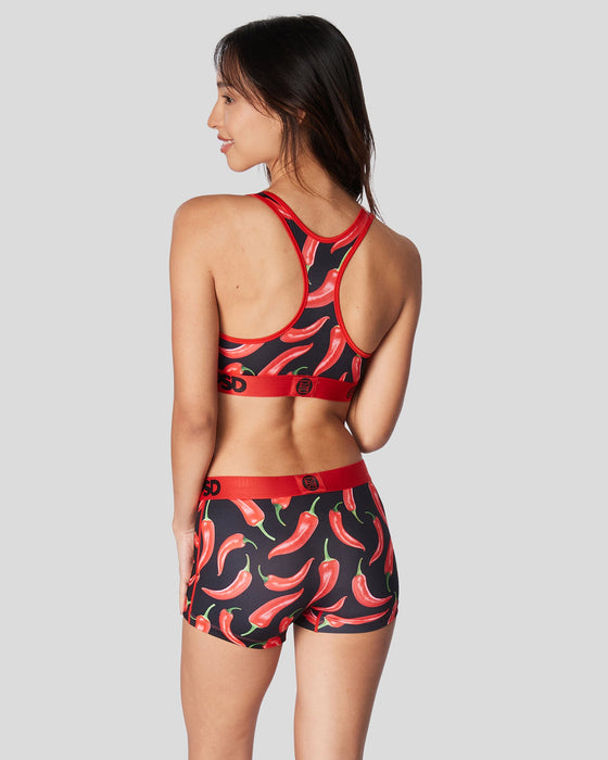 【SALE 10%OFF】<br>RED HOT<br>SPORTS BRA